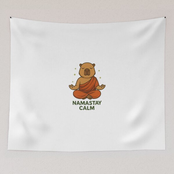 Item preview, Capybara Monk Zen – Tibetan Meditation Capybara Funny Spiritual  designed and sold by RetroPop23.