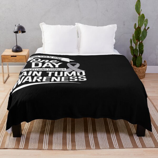 Item preview, Everything has changed brain tumor awareness designed and sold by Eskomeranola.