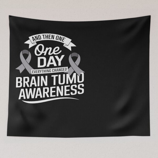 Item preview, Everything has changed brain tumor awareness designed and sold by Eskomeranola.