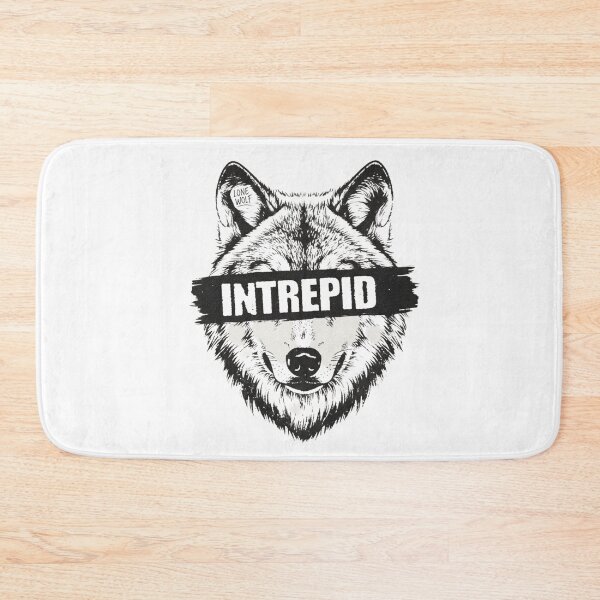 Item preview, Intrepid WolfSpirit of the Lone Wolf ​Intrepid Willpower.  designed and sold by ZyVoAli.