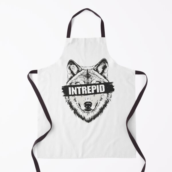 Item preview, Intrepid WolfSpirit of the Lone Wolf ​Intrepid Willpower.  designed and sold by ZyVoAli.