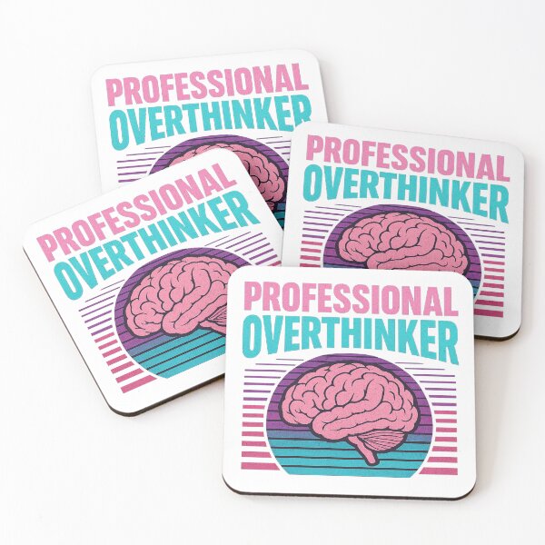 Item preview, professional overthinker designed and sold by Mystic & Celestial Art.