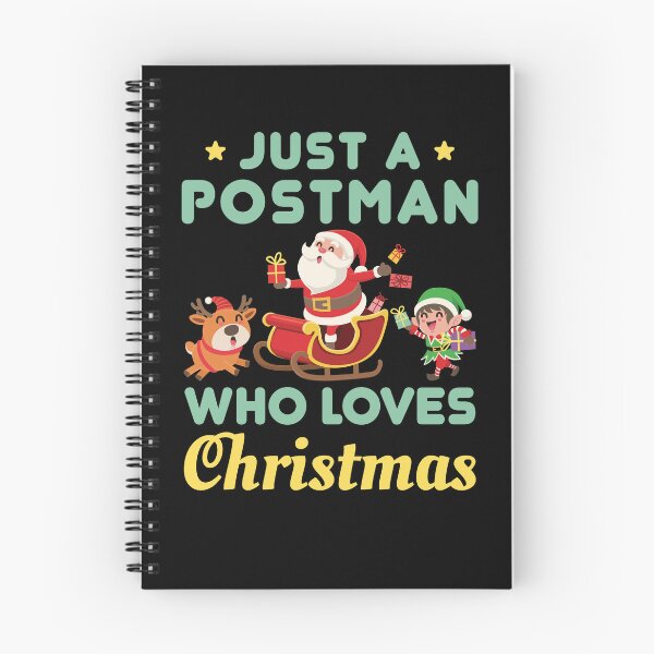 Item preview, Just a Postman Who Loves Christmas designed and sold by jaygo.