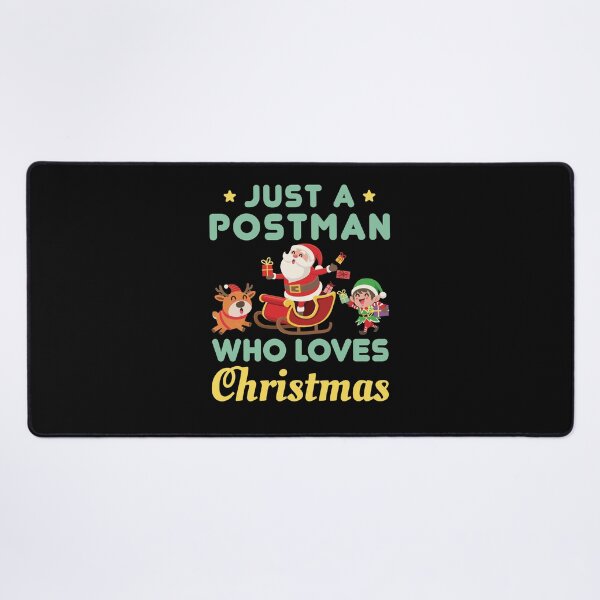 Item preview, Just a Postman Who Loves Christmas designed and sold by jaygo.