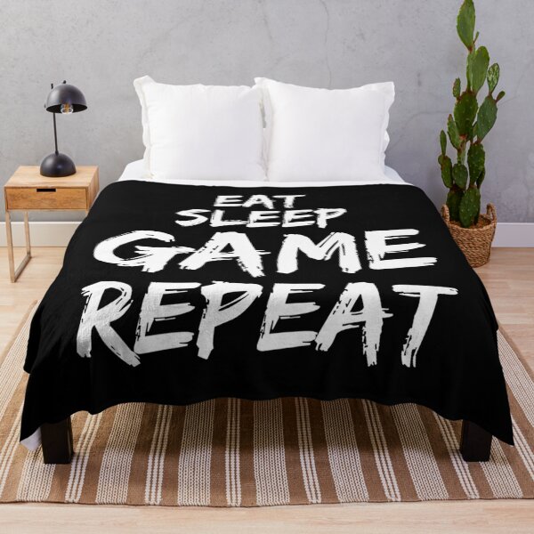 Artikelvorschau, Eat Sleep Game Repeat entworfen und verkauft von OvxVosi4S30.
