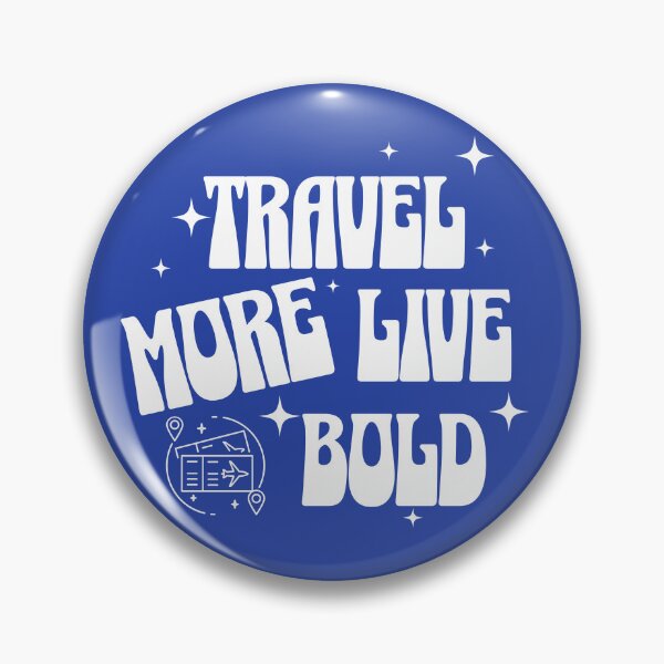 Item preview, 2026 Resolution: Travel More. Live Bold. (Sky) designed and sold by SummerSnowVentures.