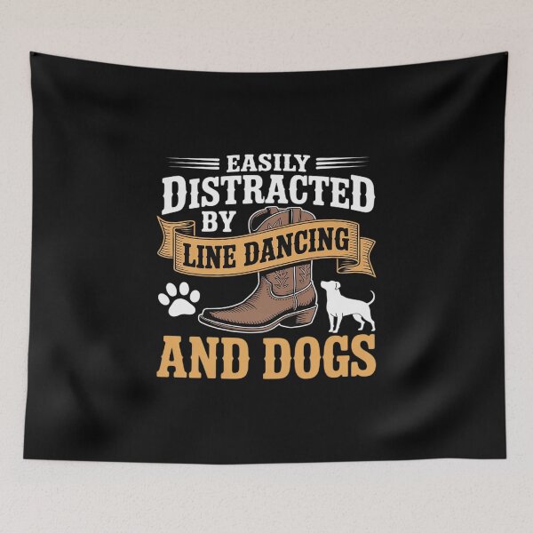 Item preview, Line Dance  Joke Dog Lover designed and sold by velltoons.