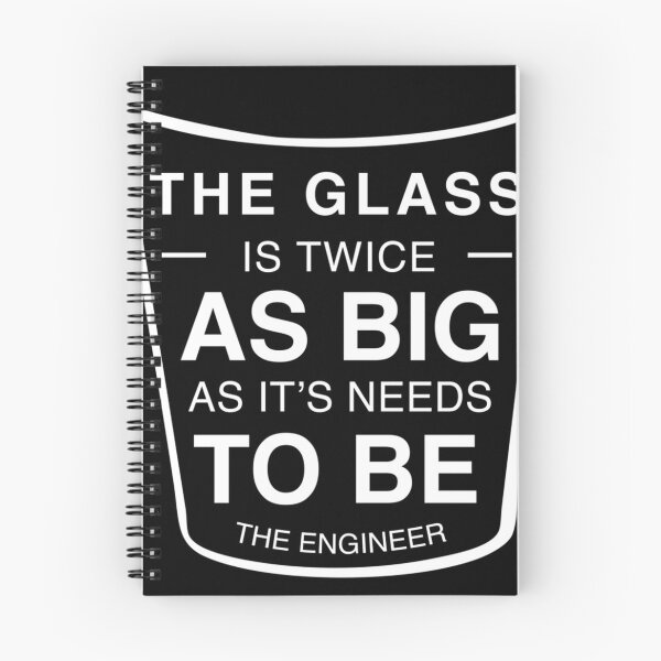 Item preview, The Glass Is Twice As Big As It Needs To Be designed and sold by OvxVosi4S30.