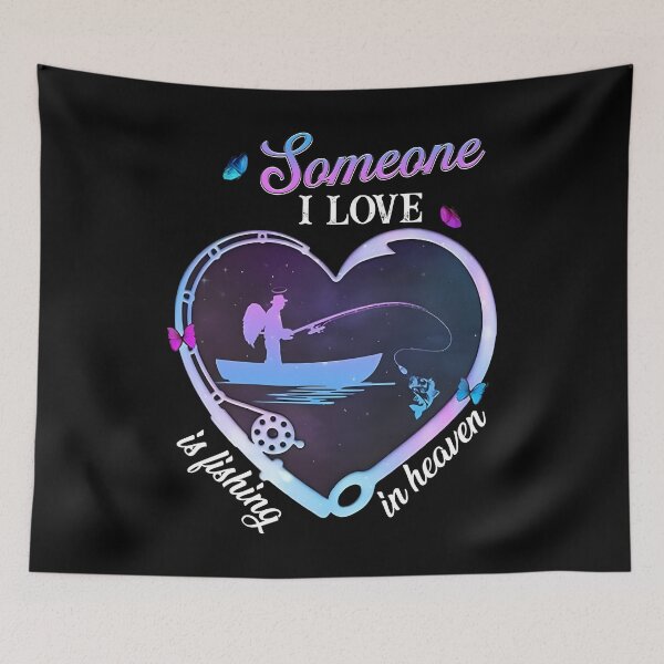Item preview, Angel Fishing in Heaven Memorial Shirt designed and sold by LashondaGreen89.