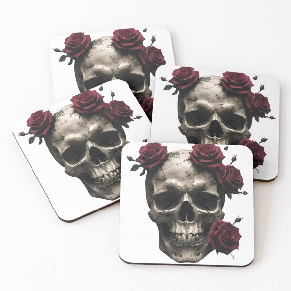 Item preview, Gothic Skull Rose Fusion designed and sold by BankMano.