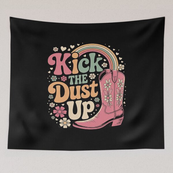 Item preview, Line Dancing Dancer Country Music Kick Dust Up designed and sold by velltoons.