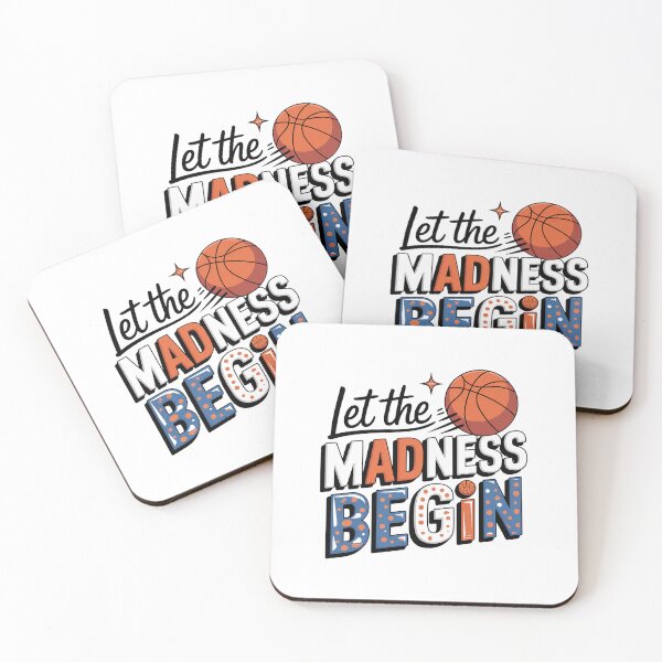 Item preview, Let The Madness Begin Basketball Season Game Day designed and sold by AmparoBoyle.