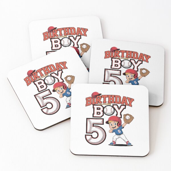 Item preview, Kids 5th Birthday Baseball Player Dabbing Boy 5 Years designed and sold by marcusry.