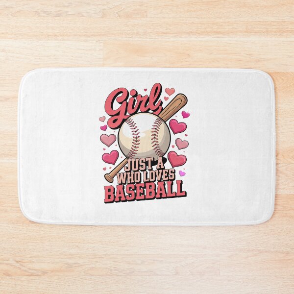 Item preview, Just A Girl Who Loves Baseball Sublimation designed and sold by VasilisLamArt.