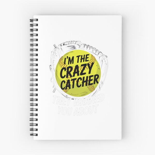 Item preview, I'm The Crazy Catcher They Warned You About Softball Pullover designed and sold by RayArmstrong.