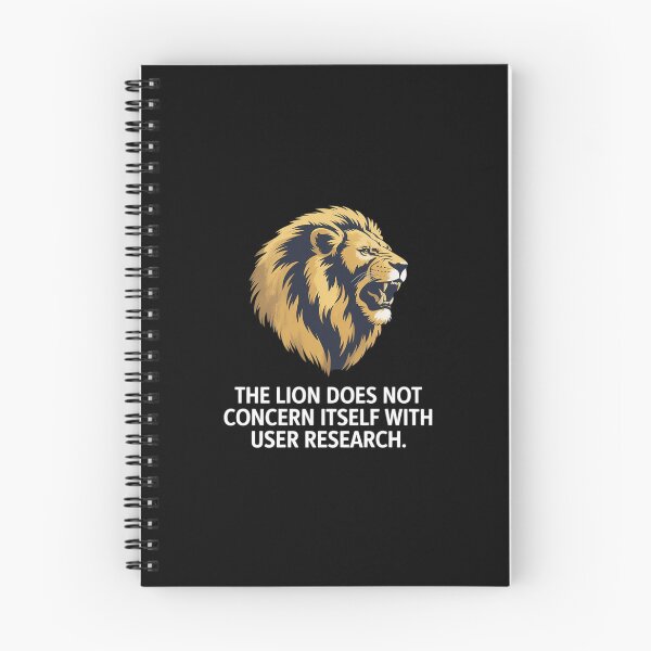 Item preview, Lion Office User Research Tech Love Nerd Work Team Member designed and sold by velltoons.