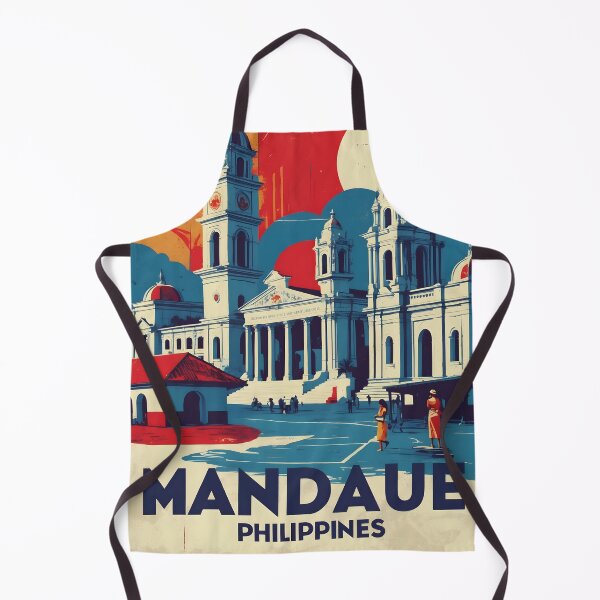 Item preview, Mandaue Philippines 1950s Retro Poster Tourism designed and sold by TravelersGems.