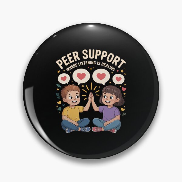 Item preview, Listening Heals Certified Peer Support Specialist designed and sold by velltoons.