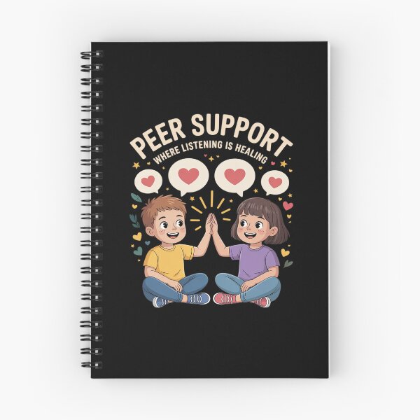 Item preview, Listening Heals Certified Peer Support Specialist designed and sold by velltoons.