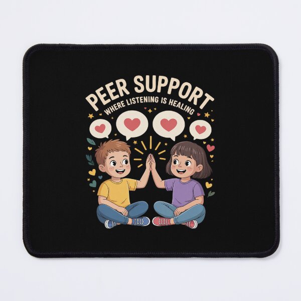 Item preview, Listening Heals Certified Peer Support Specialist designed and sold by velltoons.