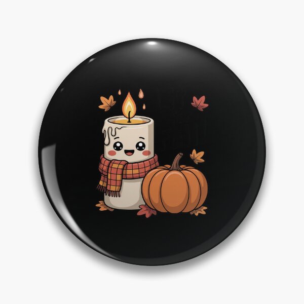 Item preview, Lit for Fall Autumn Candle Pumpkin Funny Autumn Season designed and sold by velltoons.