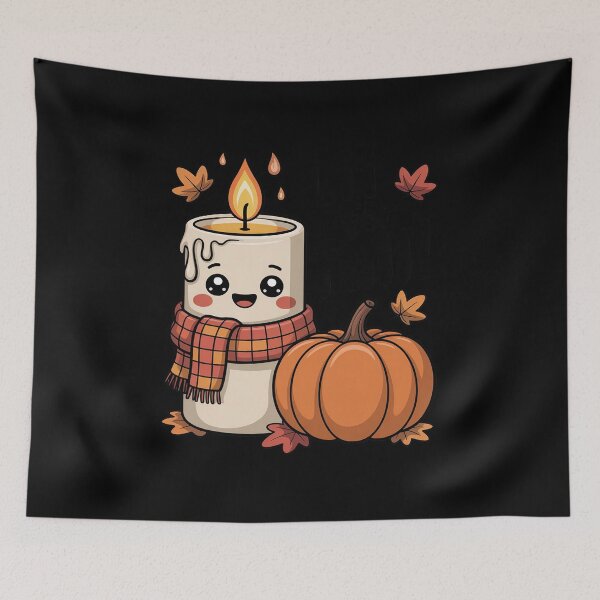 Item preview, Lit for Fall Autumn Candle Pumpkin Funny Autumn Season designed and sold by velltoons.