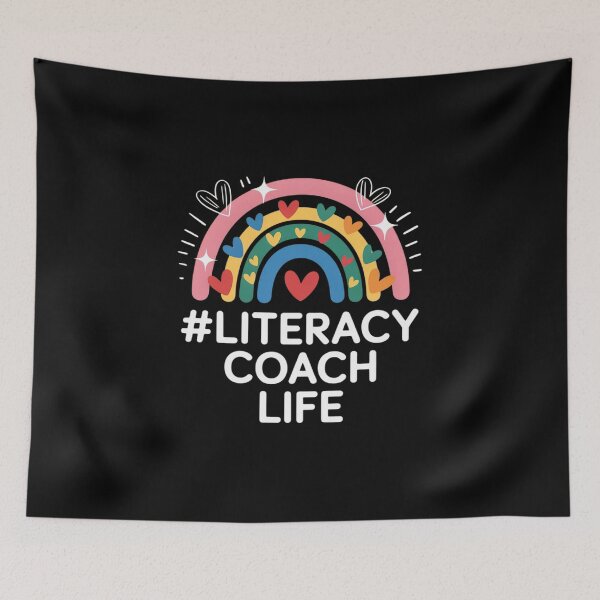 Item preview, Literacy Coach Life, Interventionist and Reading Specialist designed and sold by velltoons.