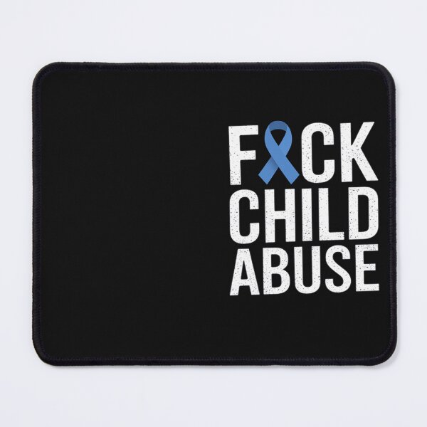 Item preview, Fuck FU Child Abuse Awareness Month Blue Ribbon Prevention designed and sold by Eskomeranola.
