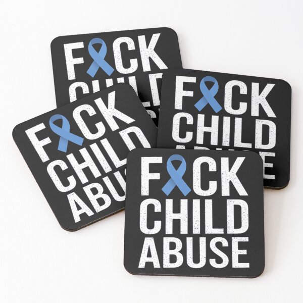 Item preview, Fuck FU Child Abuse Awareness Month Blue Ribbon Prevention designed and sold by Eskomeranola.