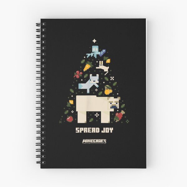 Item preview, Minecraft Pixel Animals Christmas Joyful Retro Art designed and sold by CedriMark.