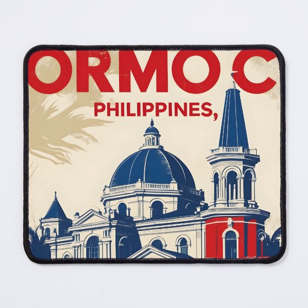 Item preview, Ormoc Philippines 1950s Retro Poster Tourism designed and sold by TravelersGems.