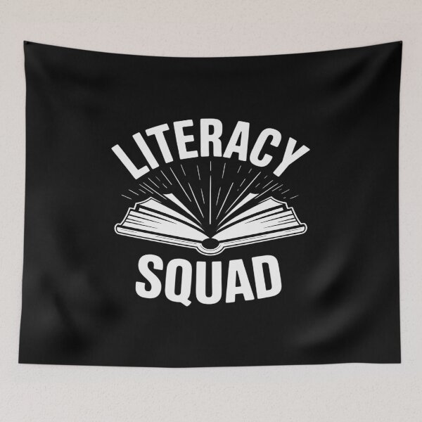 Item preview, Literacy Squad, Reading Specialist and Interventionist designed and sold by velltoons.