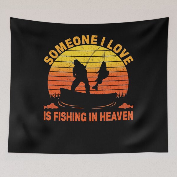 Item preview, Bold Sunset Fishing Memorial Shirt designed and sold by TinaMDedrick.