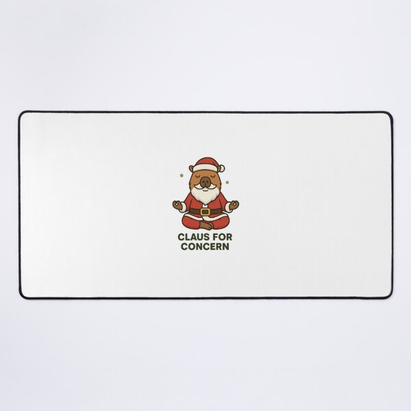 Item preview, Capybara Santa Zen designed and sold by RetroPop23.