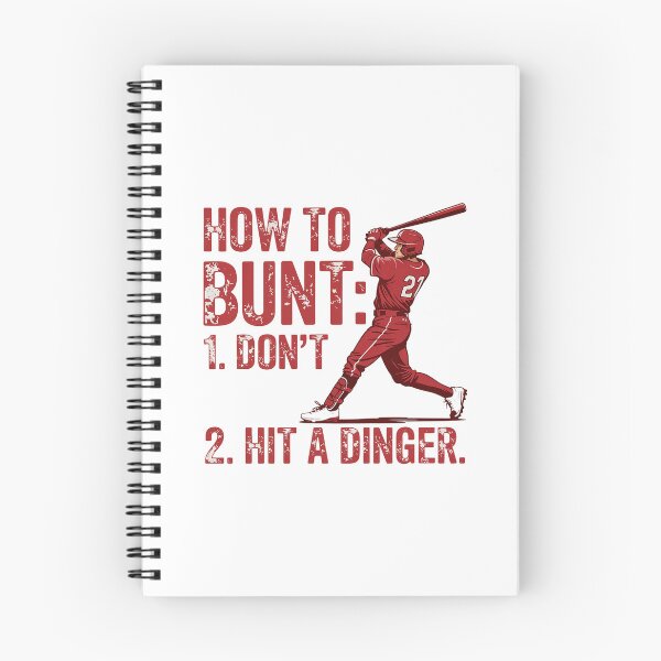 Item preview, How To Bunt Don't Hit A Dinger designed and sold by AmparoBoyle.