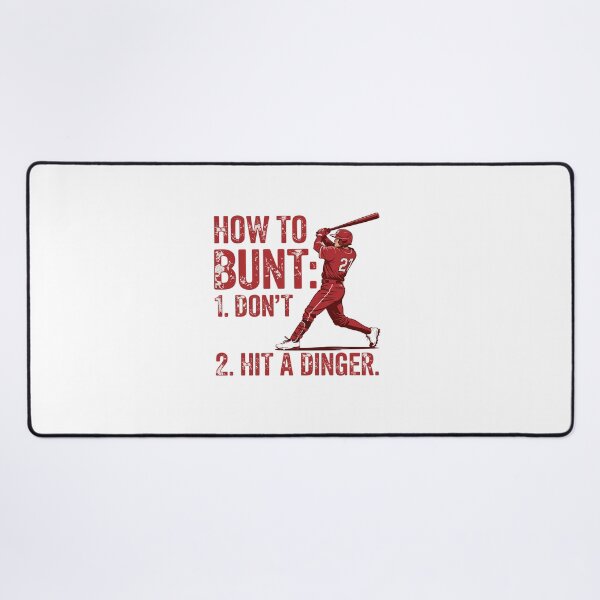 Item preview, How To Bunt Don't Hit A Dinger designed and sold by AmparoBoyle.