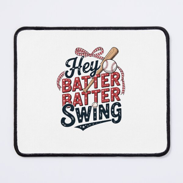 Item preview, Hey Batter Batter Swing Tee Baseball Mom designed and sold by marcusry.
