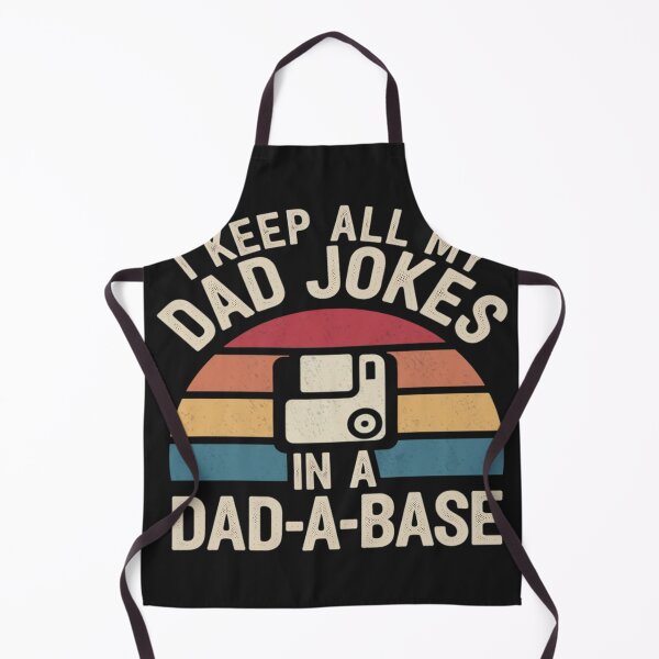 Item preview, Funny dad jokes in dad-a-base vintage for father's day 4 designed and sold by Eskomeranola.