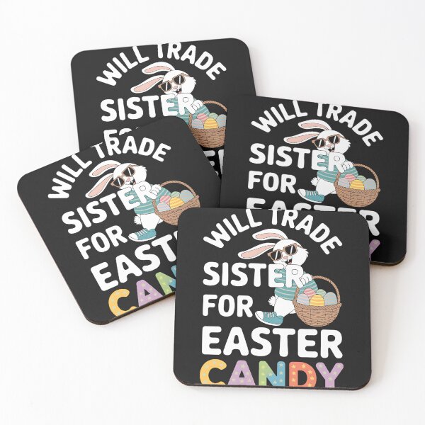 Item preview, Funny Easter Will Trade Sister For Candy Kids Boys Girls designed and sold by Bstilablhot.