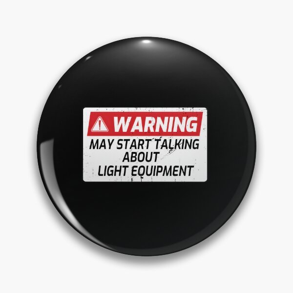Item preview, Lighting Technician Funny Warning designed and sold by KNVMG1TDT5.
