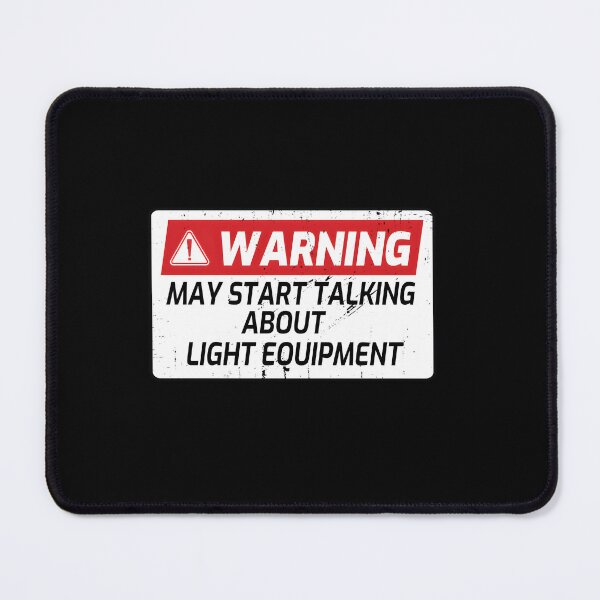 Item preview, Lighting Technician Funny Warning designed and sold by KNVMG1TDT5.