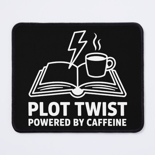 Item preview, Plot Twist Powered by Caffeine designed and sold by theartfulaspie.