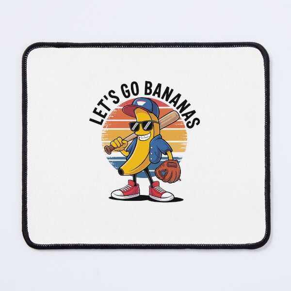 Item preview, Funny Lets Go Bananas Cute Banana Fruit Lover Banana Player designed and sold by marcusry.