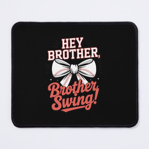 Item preview, Funny Baseball Sister Hey Brother Brother Swing Baseball Kid designed and sold by RayArmstrong.