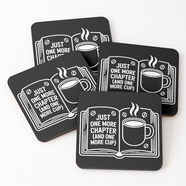 Item preview, Just One More Chapter (And One More Cup) designed and sold by theartfulaspie.