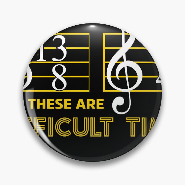 Item preview, Funny Music Teacher These Are Difficult Times designed and sold by DeclaArie.