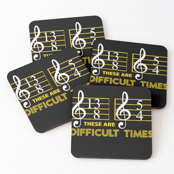 Item preview, Funny Music Teacher These Are Difficult Times designed and sold by DeclaArie.