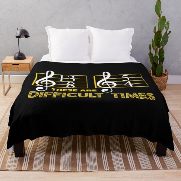 Item preview, Funny Music Teacher These Are Difficult Times designed and sold by DeclaArie.
