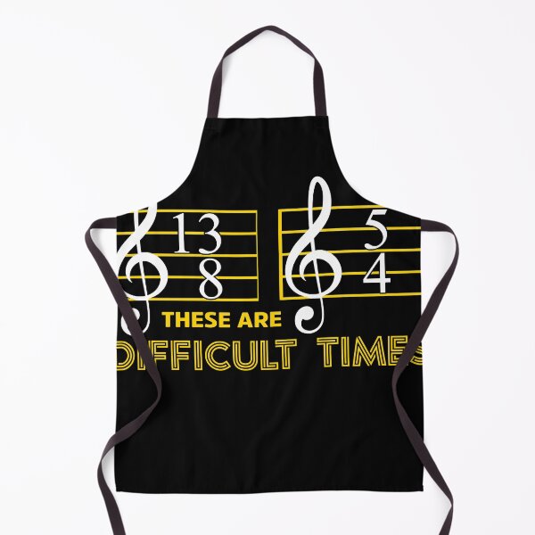 Item preview, Funny Music Teacher These Are Difficult Times designed and sold by DeclaArie.