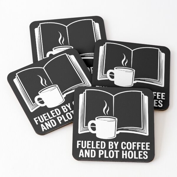 Item preview, Fueled by Coffee and Plot Holes designed and sold by theartfulaspie.